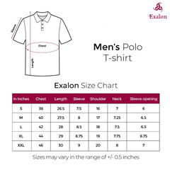 Mustard Flex Blend Polo T-Shirt for Urban Men