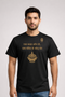 Ram Mandir Hindi Graphic Black T-Shirt for Men